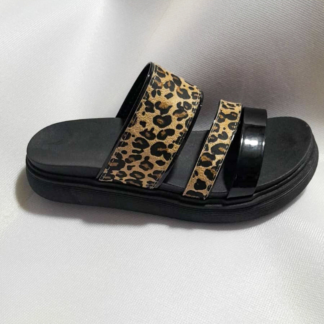 Feli Luxe - Sandalias Animal Print con Estilo